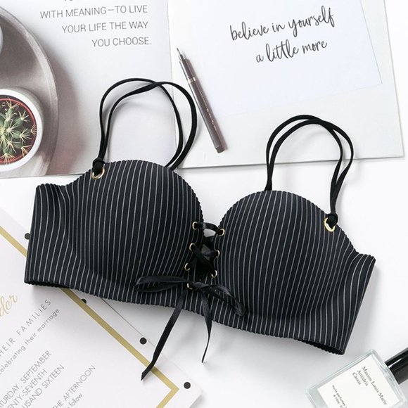 Sexy Push Up Bra-Seamless, Wire Free, 3/4 Cup - Picture 3 of 9